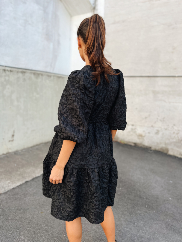 Velina Short dress - Black  - Image 2