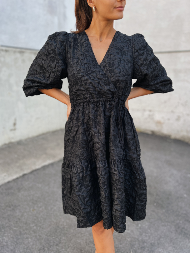 Velina Short dress - Black  - Image 3