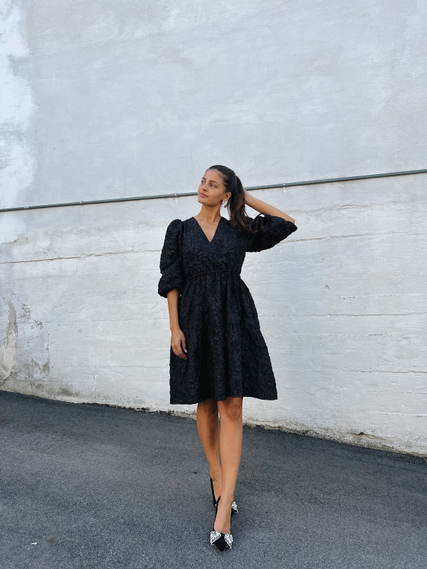 Velina Short dress - Black  - Image 6