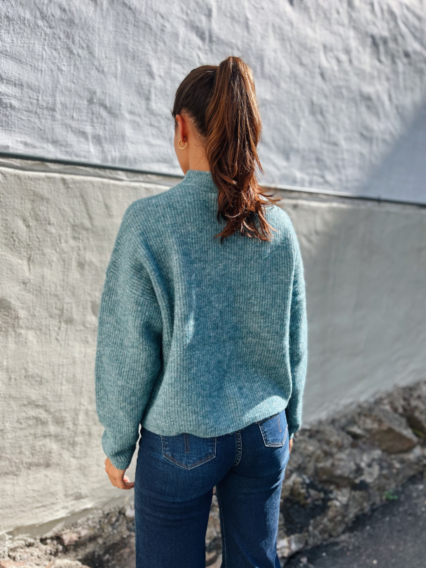 Alpha Short Cardigan - Utopia Melange - Image 2
