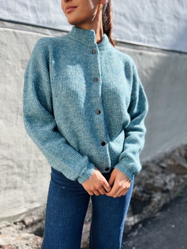 Alpha Short Cardigan - Utopia Melange - Image 3