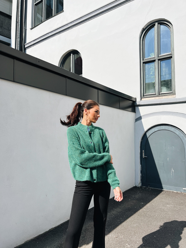 Alpha Short Cardigan - Abundant Green  - Image 4