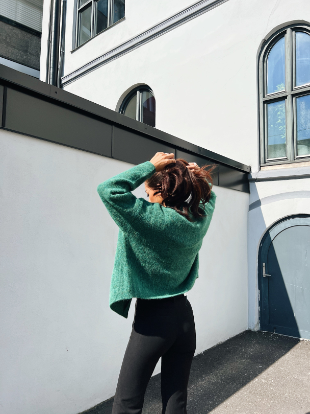 Alpha Short Cardigan - Abundant Green  - Image 6