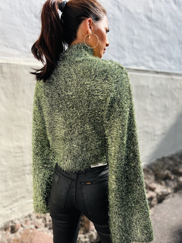 Montella Pullover - Green Glitter  - Image 4