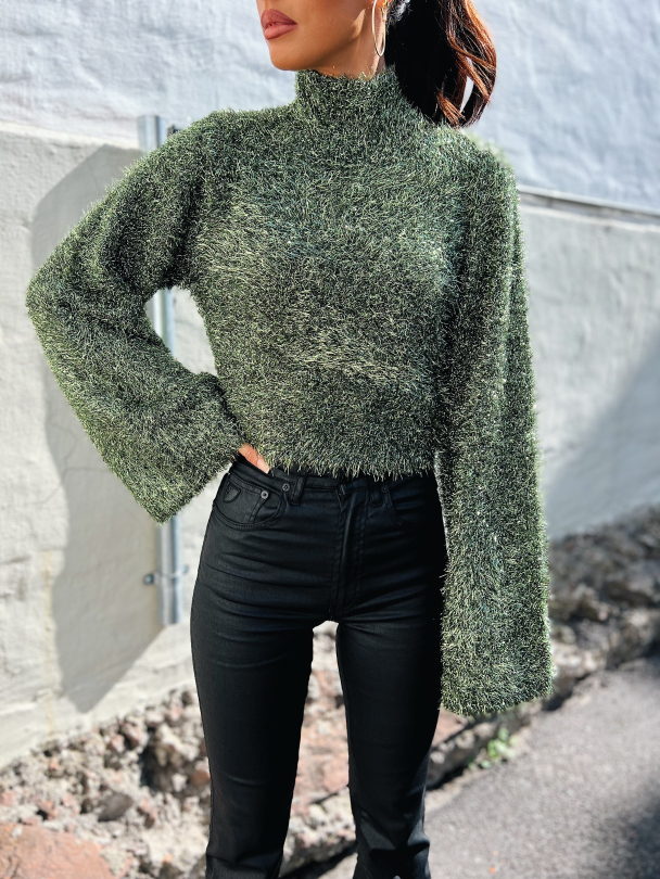 Montella Pullover - Green Glitter  - Image 1