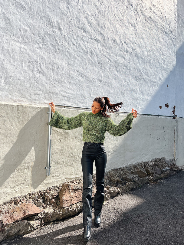 Montella Pullover - Green Glitter  - Image 6