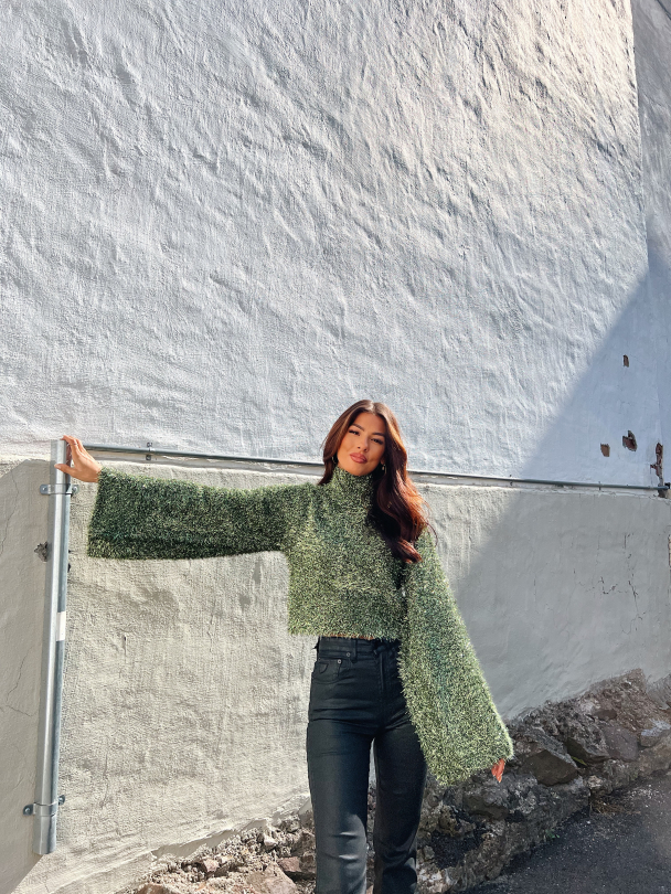 Montella Pullover - Green Glitter  - Image 7