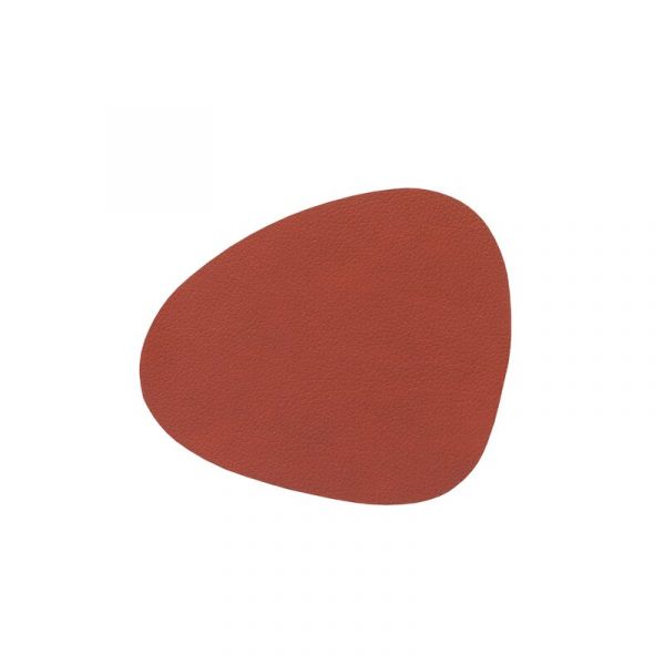 Glassbrikke buet Nupo Sienna