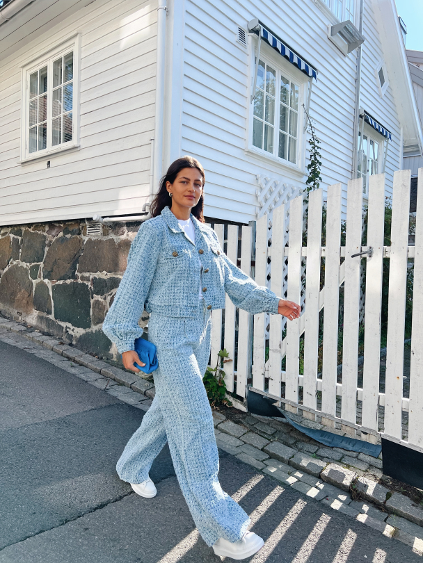 Jeanetta Pants - Distressed Blue  - Image 4