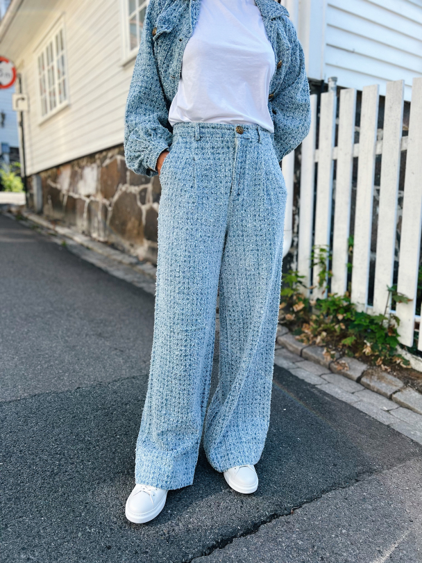 Jeanetta Pants - Distressed Blue  - Image 1