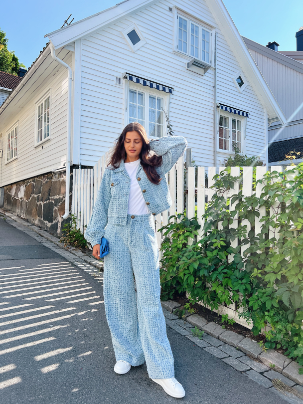 Jeanetta Pants - Distressed Blue  - Image 6