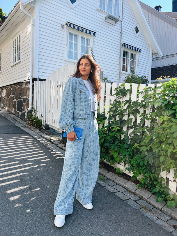 Jeanetta Pants - Distressed Blue  - Image 7