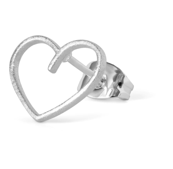 Happy Heart  1 PCS - Silver  - Image 3