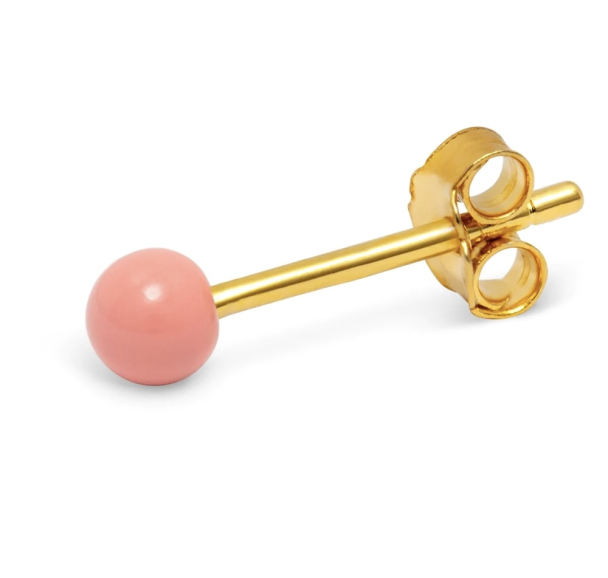 Color Ball 1 PCS Enamel - Brunt Coral  - Image 1