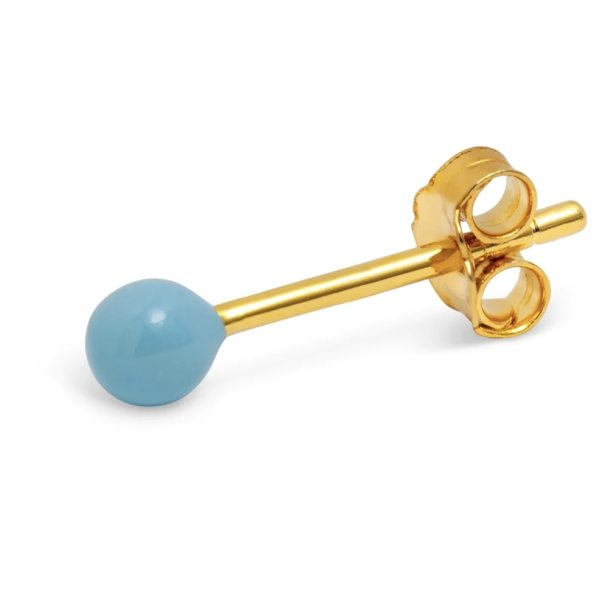Color Ball 1 PCS Enamel - Light Blue  - Image 1