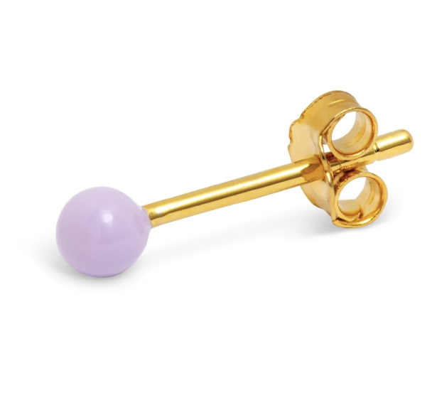 Color Ball 1 PCS Enamel - Purple - Image 1