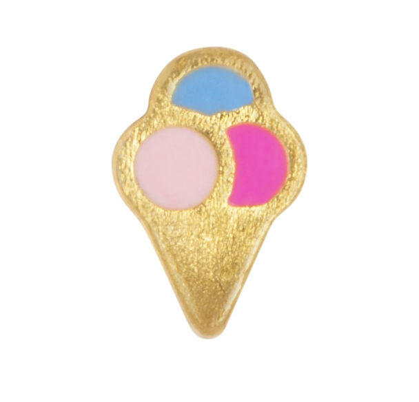 Ice Icon 1 PCS - Golden Plated  - Image 1