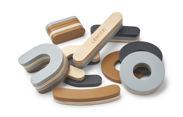 Jota Magnetic Numbers - Sea Blue Multi Mix - Image 2