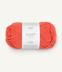 Smart 3817 Oransj Flamme  - Sandnes Garn
