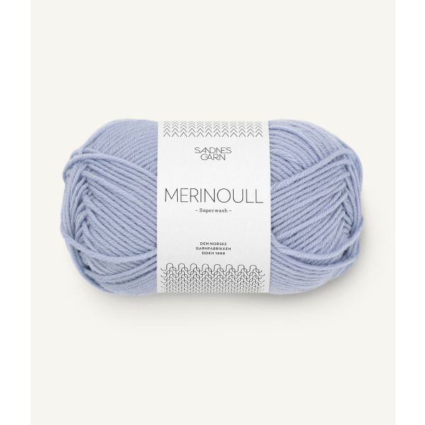 Merinoull 5532 Blå Lavendel - Sandnes Garn