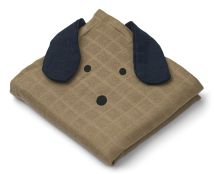 Liewood | Hannah Muslin Klut 2-pk - Dog/Oat Mix