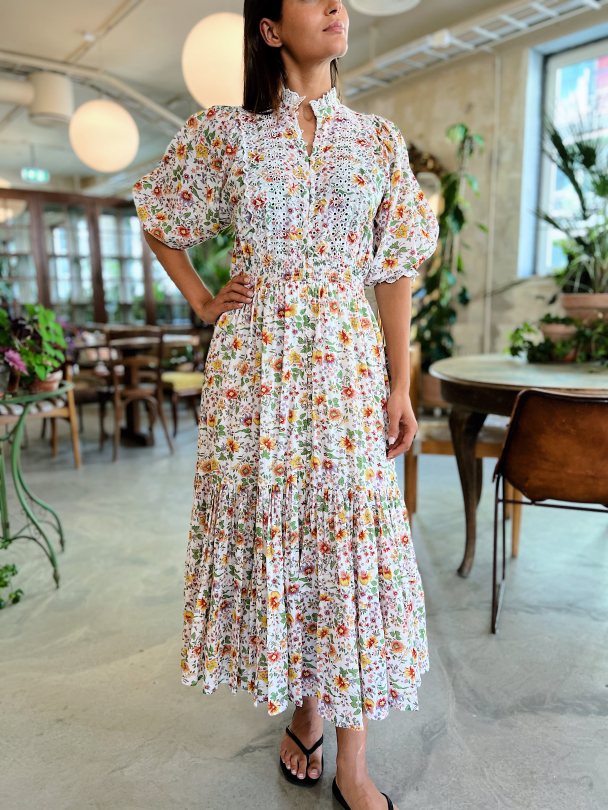 Cotton Slub Midi Dress - Delightful  - Image 1