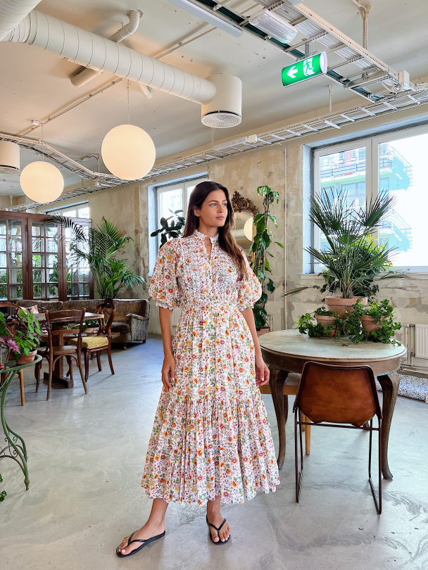 Cotton Slub Midi Dress - Delightful  - Image 3