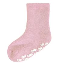 Ullsokker m/antiskli - Rosa