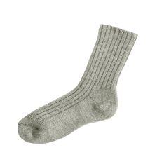 Joha | Ullsokker Rib - Grey Melange