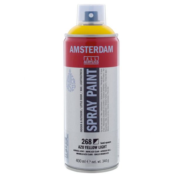 Amsterdam Spray 400ml – 268 Azo yellow light