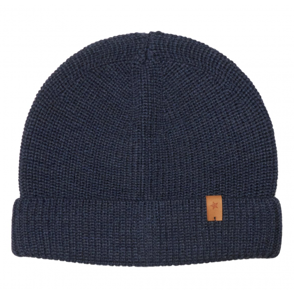 HUTTELIHUT Street beanie merino - Navy