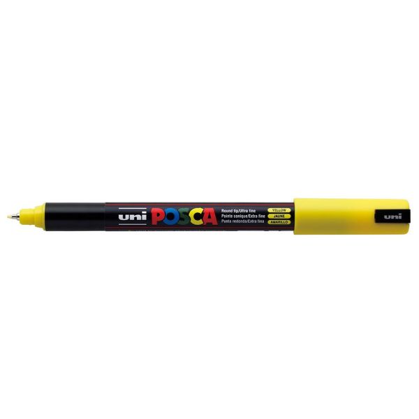 POSCA PC-1MR – Ultra-Fine 0,7mm – 2 Yellow