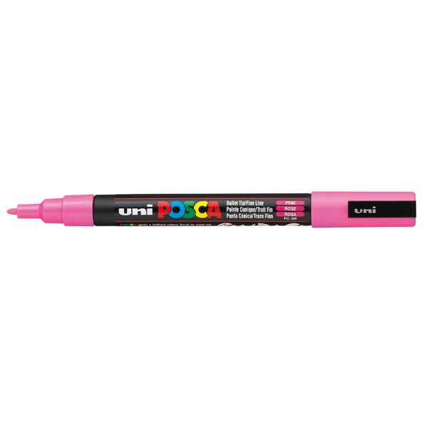 Uni POSCA PC-3M – Fine 0,9-1,3mm – 13 Pink
