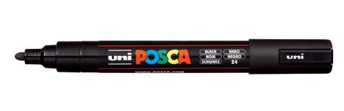 Uni POSCA PC-5M – Medium 1,8-2,5mm – 24 Black