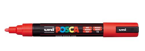 Uni POSCA PC-5M – Medium 1,8-2,5mm – 15 Red