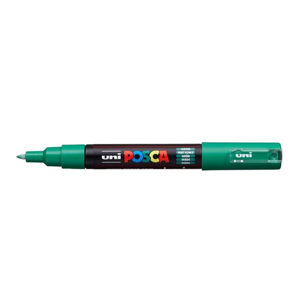 Uni POSCA PC-1M – Extra-Fine 0,7-1mm – 6 Green