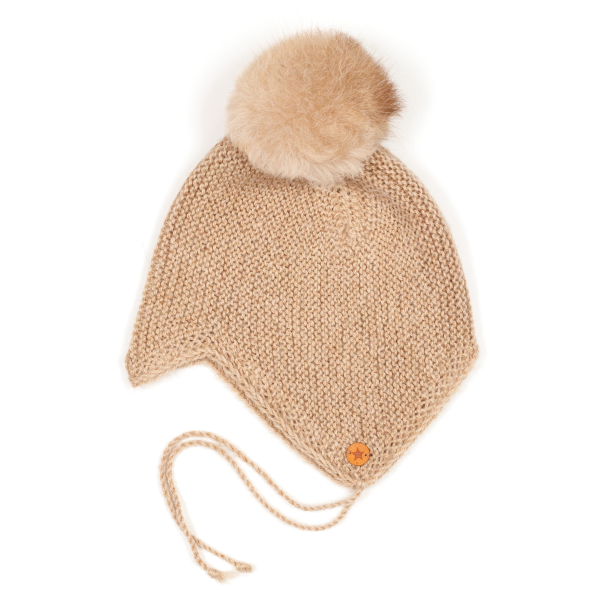 HUTTELIHUT - BABYHUT ALPACA CAMEL/CAMEL