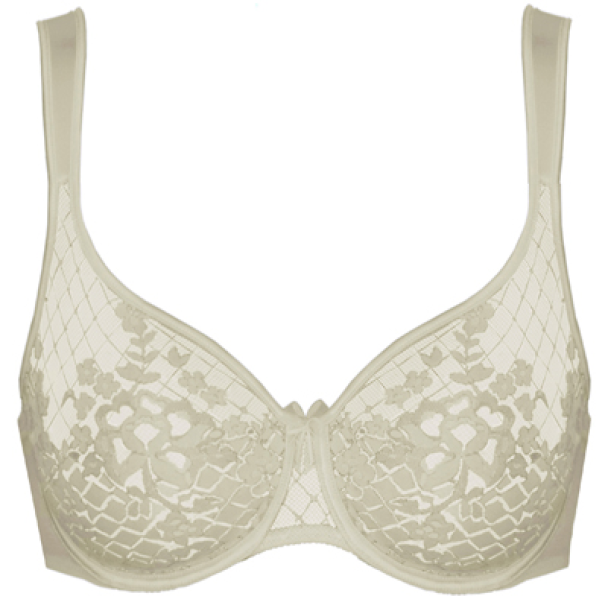 Melody seamless full cup bra, ivory - Image 2