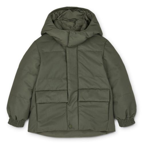 LIEWOOD - PALOMA PUFFER JACKET HUNTER GREEN MULTI MIX