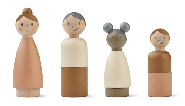 Liewood | Lotta Dolls Family - Rose Mix - Image 1