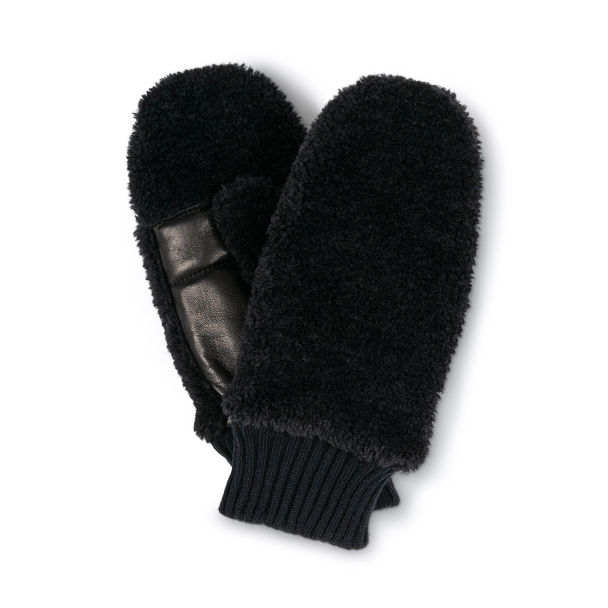 DAY Teddy Mittens Black