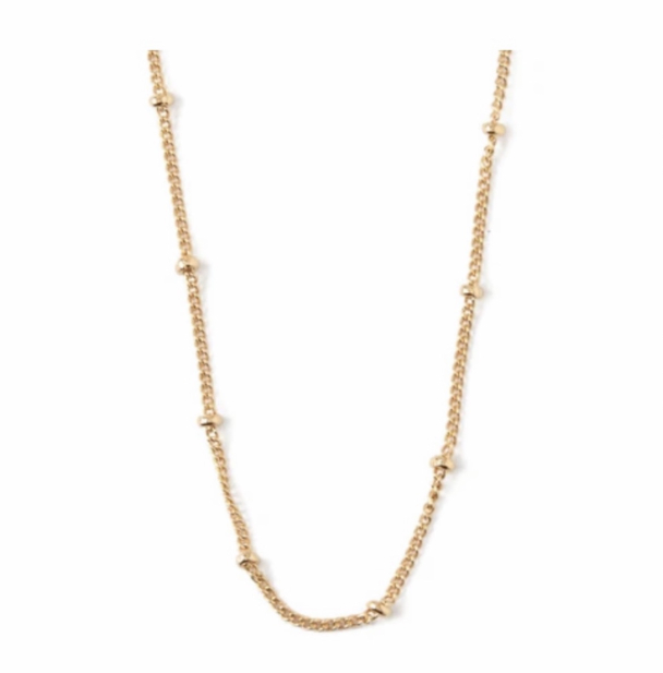 ORELIA Satellite Chain Necklace - Image 1