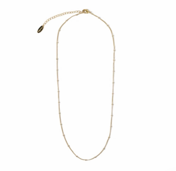 ORELIA Satellite Chain Necklace - Image 2