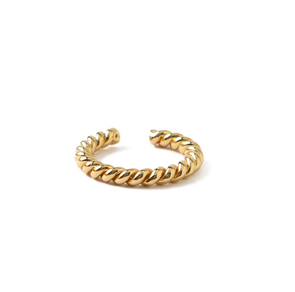 ORELIA Rope Twist Ear Cuff