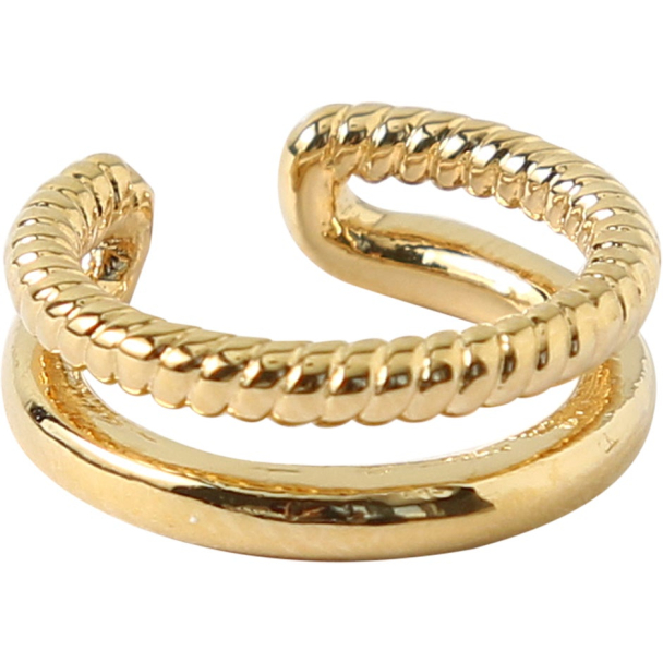 ORELIA Double Ear Cuff - Image 2