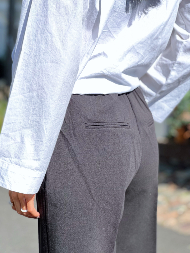 Evie Classic Trousers - Black  - Image 3