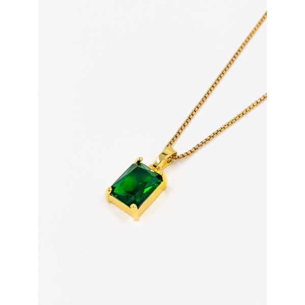 Gem Necklace Emerald