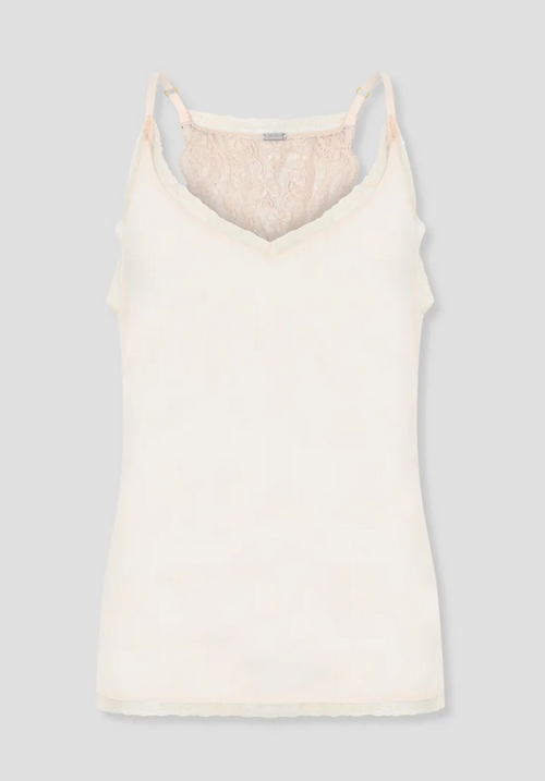 Maxima, strap top with lace