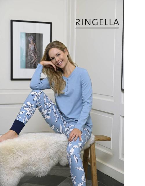 'Ringella' pysjamas lang arm, smoke