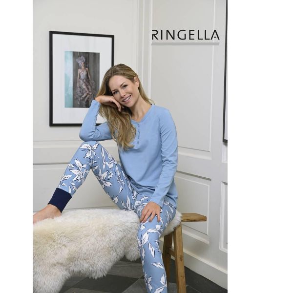 'Ringella' pysjamas lang arm, smoke